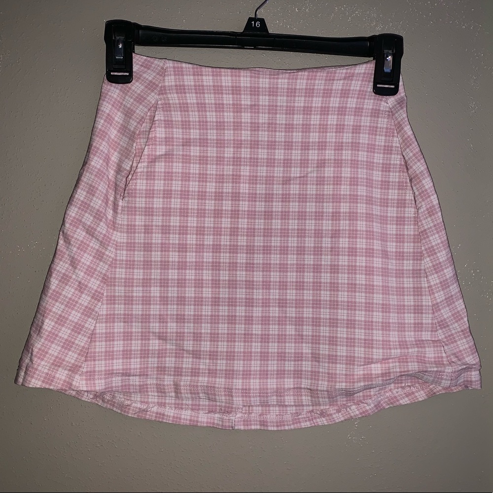 altrd state plaid mini skirt